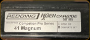 Redding - NXGEN Carbide - Competition Pro Series Die Set - 41 Magnum - 58185