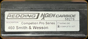 Redding - NXGEN Carbide - Competition Pro Series Die Set - 460 Smith & Wesson - 58278