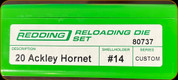 Redding - Full Length Sets - 20 Ackley Hornet - Custom - 80737