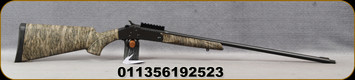 Stevens - 410Ga/3"/26" - Model 301 Turkey Bottomland - Single Shot Break Action Shotgun - Mossy Oak Bottomland Camo Synthetic Stock/Matte Black Finish, Mfg# 19252