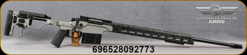 Christensen Arms - 300WM - Modern Precision Rifle (MPR) - Bolt Action Chassis Rifle - Folding Stock w/Adjustable Carbon Fiber Cheek Riser, Tungsten Cerakote/Black Hardcoat Anodized Finish, 26"Threaded (5/8x24)Barrel, 1:10"Twist, Mfg# 801-03051-00