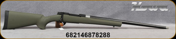 Howa - 6.5Creedmoor - M1500 CF - Bolt Action Rifle - Green Hogue Soft Grip Stock/Matte Black Receiver/Carbon Fiber, 24"Threaded(5/8-24) Barrel, 1:8"Twist, Hinged Floorplate, Mfg# HGCF65CG
