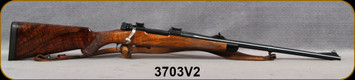 Consign - Mauser - VZ.24 - 9.3x62 - Custom Express Rifle - Grade IV Walnut w/Ebony Forend Tip/Blued Finish, 22 3/8"Barrel, Talley QR bases, iron sights, leather sling - only 100rds fired
