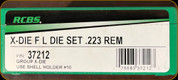 RCBS - Full Length X-Die Set - 223 Rem - 37212