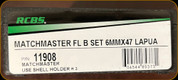 RCBS - MatchMaster - Full Length Bushing Die Set - 6mmx47 Lapua - 11908