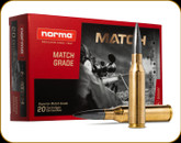 Norma - 338 Norma Mag - 300 Gr - Match - Diamond Line - 20ct - 20185012