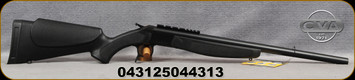 CVA - 44Mag - Scout - Single Shot Break Action Rifle - Black Synthetic Stock/Blued/Black Finish, 22" Barrel, DuraSight Scope Rail Mount, Mfg# CR4431