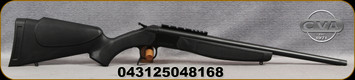 CVA - 243Win - Scout - Single Shot Break Action Rifle - Black Synthetic Stock/Blued/Black Finish, 20" Barrel, DuraSight Scope Rail Mount, Mfg# CR4816