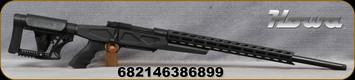 Howa - 6.5Creedmoor - Australian Precision Chassis - Bolt Action Rifle - Luth-AR MBA-4 Adjustable Stock/Matte Black Finish, 24"Heavy Barrel Threaded, 10 Round DBM, Mfg# HCRA72502