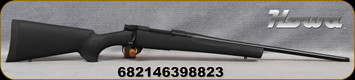 Howa - 6.5Creedmoor - Model 1500 Hogue - Bolt Action Rifle - Black Hogue Pillar-bedded Overmolded Stock & Recoil Pad/Blued, 22"Threaded(5/8x24) Barrel, HACT Two Stage Trigger, Mfg# HGR72532