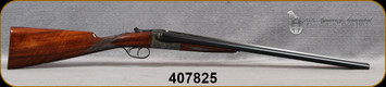 Consign - AYA - 12Ga/2.75"/25" - Model 25 - Boxlock Shotgun - Grade IV/V Walnut English Grip Stock/Engraved Case Hardened Receiver/Blued Barrels, Double Trigger