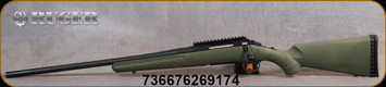 Ruger - 7mm-08Rem - American Predator - Bolt Action - 22", Matte Black Barrel - Left Hand - Moss Green Synthetic Stock - Mfg# 26917