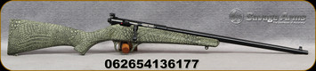 Savage - 22LR - Troy Landry Rascal - Bolt Action Rimfire Rifle - Gator Skin Camo Synthetic Stock/Blued Finish, 16"Barrel, Single Shot, Mfg# 13617