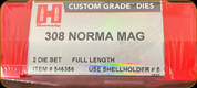 Hornady - Full Length Dies - 308 Norma Mag - 546356