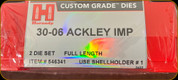 Hornady - Full Length Dies - 30-06 Ackley Imp - 546341