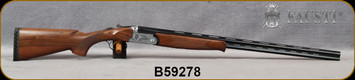 Fausti - 410Ga/3"/28" - Lady Conrad - O/U Shotgun - Walnut Stock w/Schnabel Forend/Laser Engraved Receiver/Blued, Vent-Rib Barrels, Single Selective Trigger, Auto Ejectors, Mfg# CL0152 S/N B59278