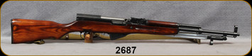 Consign - Tula - 7.62x39 - SKS - Soviet Era - Wood Stock/Blued, 20"Barrel, Bayonet, Synthetic Sling, Manufactured in 1955