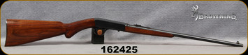Consign - FN - Browning - 22LR - 22 Semi-Auto Carabine Takedown - Walnut Prince of Wales Grip/Blued Finish, 19"Barrel - mfg.1953 - in original cardboard box w/instructions