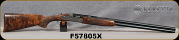 Beretta - 20Ga/3"/28" - Model 687 EELL Diamond Pigeon - Premium-Quality European Walnut w/inlaid oval in stock/Hand-Chased Engraving/Blued, 5pc. Choke, Mfg# 3D98T364005T1S/N F57805X