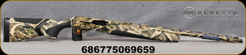 Beretta - 12Ga/3.5"/28" - A400 Xtreme Plus - Semi-Auto Shotgun - Mossy Oak Shadow Grass Blades(MOSGB) Finish, Optima Bore HP Steelium Plus, Kick-Off, Beretta Extralight recoil pad, Mfg# 7W91916165080