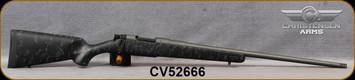 Christensen Arms - 6.5PRC - Mesa - Bolt Action Rifle - Sporter Black/Gray Webbing Carbon Fiber Composite Stock/Tungsten Cerakote, 24"Threaded Barrel, 1:8 Twist, Mfg# 801-01021-00 - DEMO MODEL - New, in non-original box
