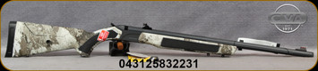 CVA - 50Cal - Accura MR-X - Veil Alpine Camo Synthetic Stock/Sniper Grey Cerakote, 26"Fluted & Threaded Barrel, Fiber Optic Front Sight, Williams Western Peep Sight, Mfg# PR3223N