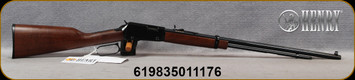 Henry - 22WMR - Frontier - Lever Action Rifle - Walnut Stock/Blued Finish, 24"Octagonal Barrel, Mfg# H001TMLB - STOCK IMAGE