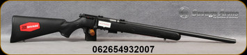 Savage - 22WMR - Model 93FV Magnum - Bolt Action Rimfire Rifle -  Black Synthetic Stock/Blued Barrel, 21"Barrel, 5 Round Detachable Magazine, Mfg# 93200