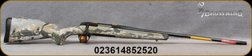 Browning - 6.8Western - X-Bolt Western Hunter Long Range - Browning OVIX Camo Compostire Stock w/Adjustable Comb/Matte Blued, 24"Threaded(5/8-24), 1:7.5"Twist, Mfg# 035554299