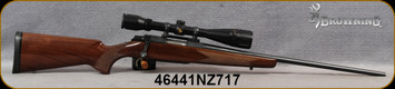 Consign - Browning - 22-250Rem - A-Bolt - Grade III Walnut Stock/Blued, 22"Barrel, c/w Bushnell Legend, 5-15x44mm, Mildot Reticle, Adjust.AO - very low rounds fired