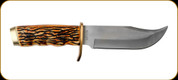 Uncle Henry - Large Pro Hunter - 5.5" Blade - 7Cr17MoV - Staglon Handle w/ Leather Sheath - 171UHCP