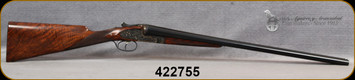 Consign - AYA - 12Ga/2.75"/26" - No.1 - SxS - Select Grade English Grip Walnut Stock/Engraved Case Hardened Receiver/Blued Barrels, Imp.Cyl/Mod Chokes, Ejectors, Mfg. 1973