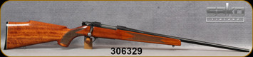 Consign - Sako - 308Win - L579 - Select Grade Walnut Monte Carlo Stock/Blued Finish. 23"Barrel, Sako Butt Pad - Very low rounds fired