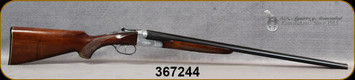 Consign - AYA - Safari Arms - 20Ga/3"/27" - Matador II - Boxlock SxS - Dark Checkered Walnut Stock/Engraved Silver Receiver/Blued Barrels, Double Triggers, M/IM Chokes