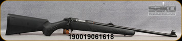 Sako - 17HMR - Quad Synthetic - Multi-Caliber Rimfire Rifle - Black Synthetic Stock/Blued, 22"Quick-Change Barrel, 5rd Mag, Open Sights, Mfg# S1702LL20