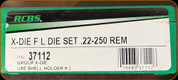 RCBS - Full Length X-Die Set - 22-250 Rem - 37112