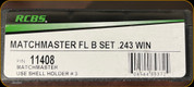 RCBS - MatchMaster - Full Length Bushing Die Set - 243 Win - 11408