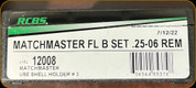 RCBS - MatchMaster - Full Length Bushing Die Set - 25-06 Rem - 12008