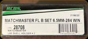 RCBS - MatchMaster - Full Length Bushing Die Set - 6.5mm-284 Win - 28708