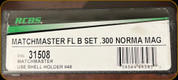 RCBS - MatchMaster - Full Length Bushing Die Set - 300 Norma Mag - 31508