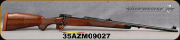 Consign - Winchester - 375H&Hmag - Model 70 Cabelas 50th Anniversary Ltd.Edition Safari High Grade - Select Walnut Stock/Blued, 24"Barrel w/sights, Mfg# 535138138 - Unfired, in original box