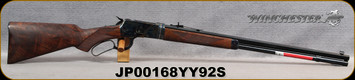 Winchester - 357Mag - Model 1892 Deluxe Octagon Takedown - Lever Action Rifle - Grade V/VI Black Walnut Stock/Case Hardened Receiver/Polished Blued, 24"Octagonal Barrel, Mfg# 534283137, S/N JP00168YY92S