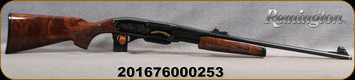 Consign - Remington - 30-06Sprg - 200th Anniversary Model 7600 - Pump action Rifle - Grade AAA Walnut Stock/Engraved Receiver/Blued Finish, 22"Barrel, 4 Round capacity - unfired, in original box
