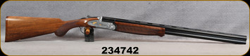 Consign - FAIR - Isidoro Rizzini - 16Ga/2.75"/28" - Jubilee Prestige Gold - O/U - Select Walnut Prince of Wales Stock w/Schnabel Forend/Coin Finish Receiver w/Gold Inlay/Blued Barrels - only 20 rounds fired - in original case