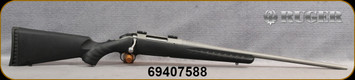 Consign - Ruger - 7mm-08Rem - American All-Weather - Black Synthetic Stock/Stainless Finish, 22"Barrel, Weaver bases, (2)spare magazines - in original box