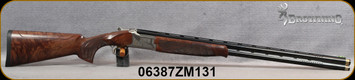 Used - Browning - 12Ga/2.75"/30" - Citori 625 Sporting - Grade III Walnut Stock w/Adjustable Comb/Engraved Nickel Receiver/Blued, vented & ported barrels, 5 Inv+ chokes, Mfg# 013399427 - New, in original box