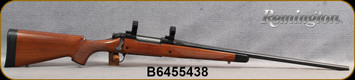 Consign - Remington - 300H&Hmag - Model 700 Classic - Checkered Select Walnut Stock w/Ebony Forend Tip & Grip Cap/Gloss Blued, 24"Barrel, 1"Talley Rings & Bases - only 10 rounds fired
