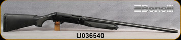 Consign - Benelli - 12Ga/3.5"/28" - Super Black Eagle - Semi-Auto Shotgun - Black Syntethic Stock/Blued Finish, Vent-rib barrel, 5pcs chokes, red optic sight bead - low rounds fired - in original case