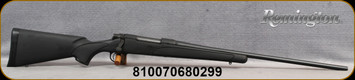Remington - 270Win - Model 700 ADL - Bolt Action Rifle - Black Synthetic ADL Stock/Blued Finish, 24"barrel, 4 Round Internal Box Magazine, Mfg# R27094