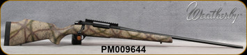 Used - Weatherby - 257WbyMag - Mark V Outfitter RC - Bolt Action Rifle - High Desert Camo Stock/Black Cerakote, 26"Fluted Barrel, 3 Round Hinged Floorplate, Nightforce rail - New, unfired in original box